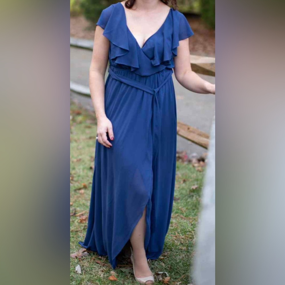 Baltic Born Deep Blue Maxi Dress